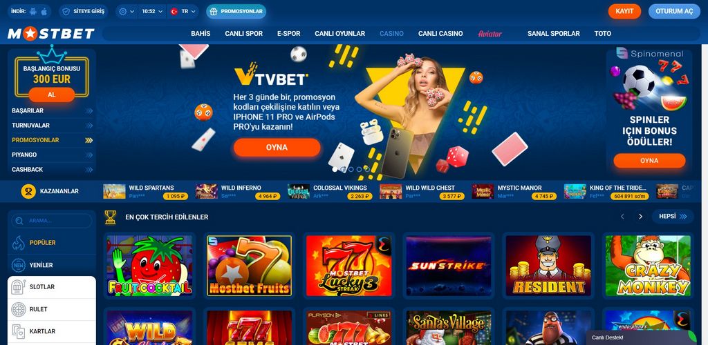 Mostbet platební možnosti a sázení na sportovní aktivity