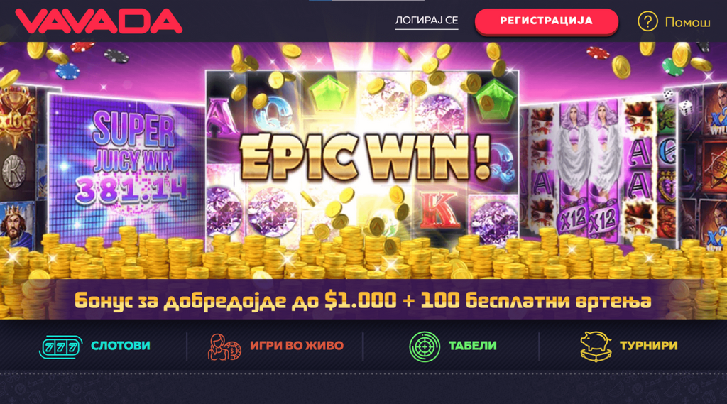 Онлайн-казино Vavada - Регистрация и вход на официальный сайт