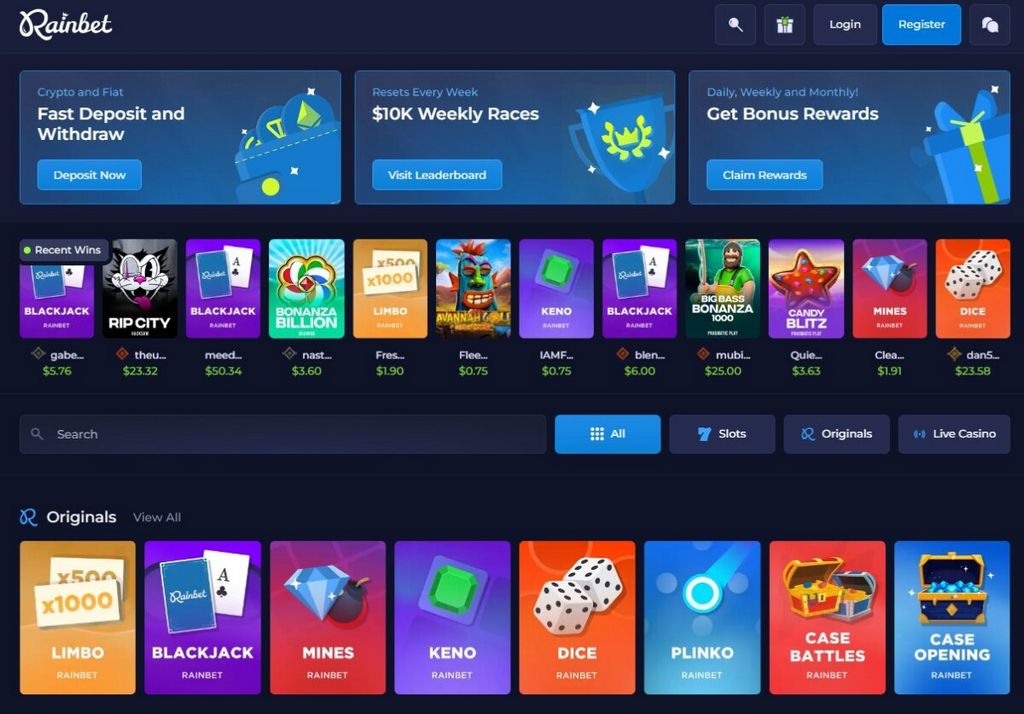 Rainbet: Costs Bitcoin & Crypto Casino Site for High-Rollers